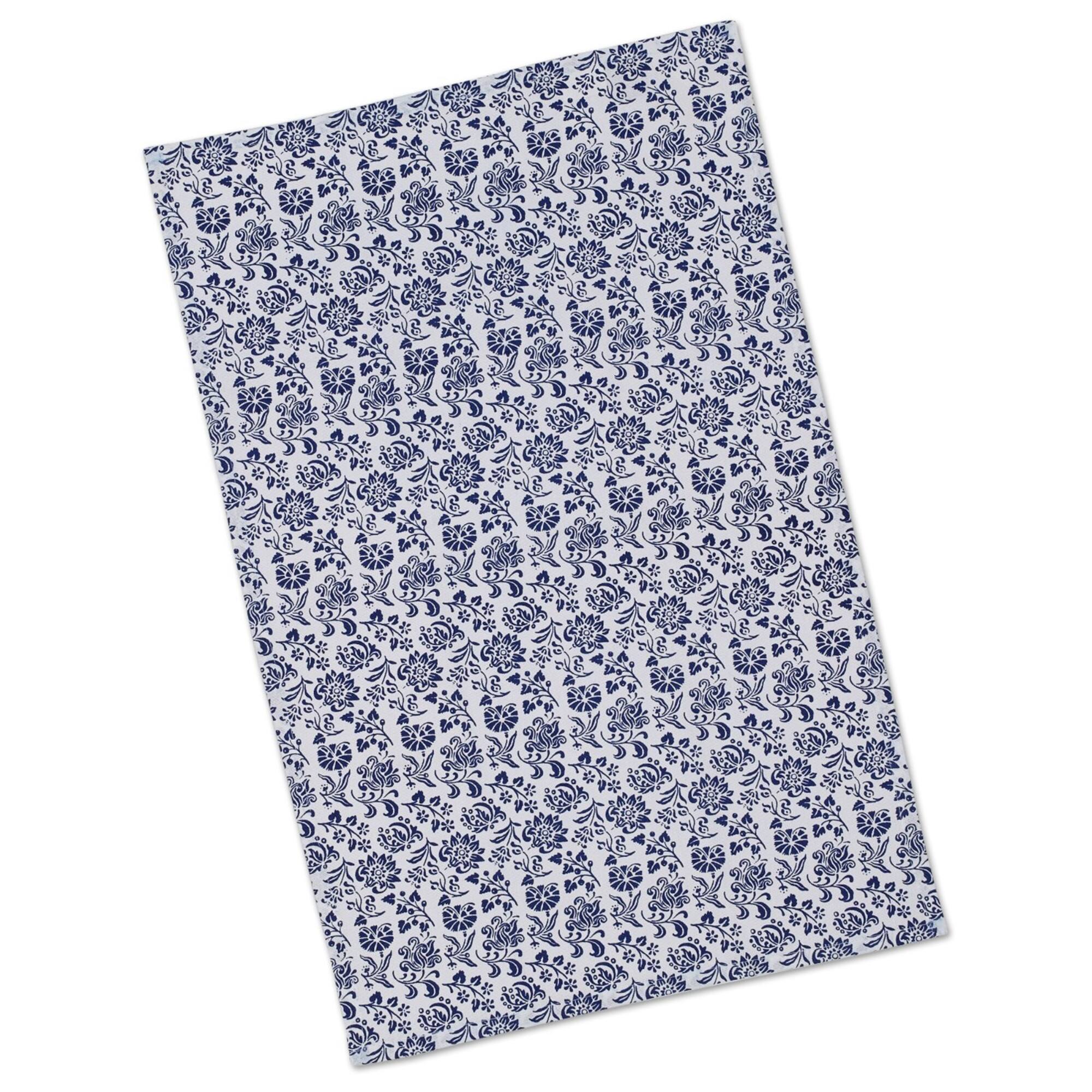 DII® Tunisia Flowers Printed Dishtowel, 2ct.
